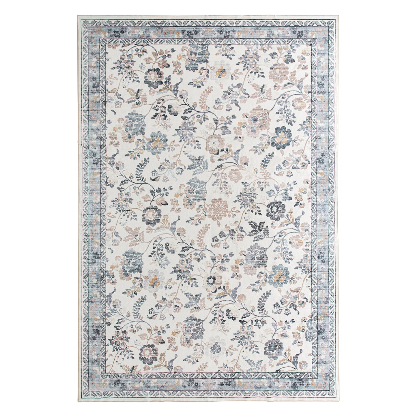 Machine Washable Rug - Spring Flora