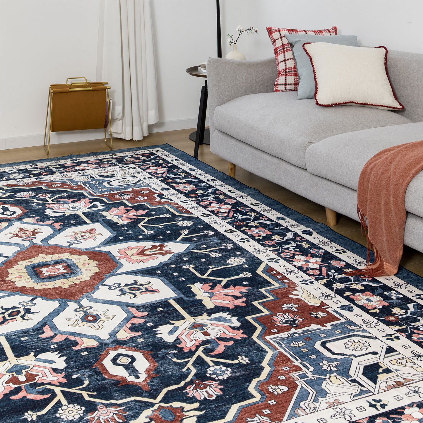 Machine Washable Rug - Midnight Navy - New Release Due November 2025