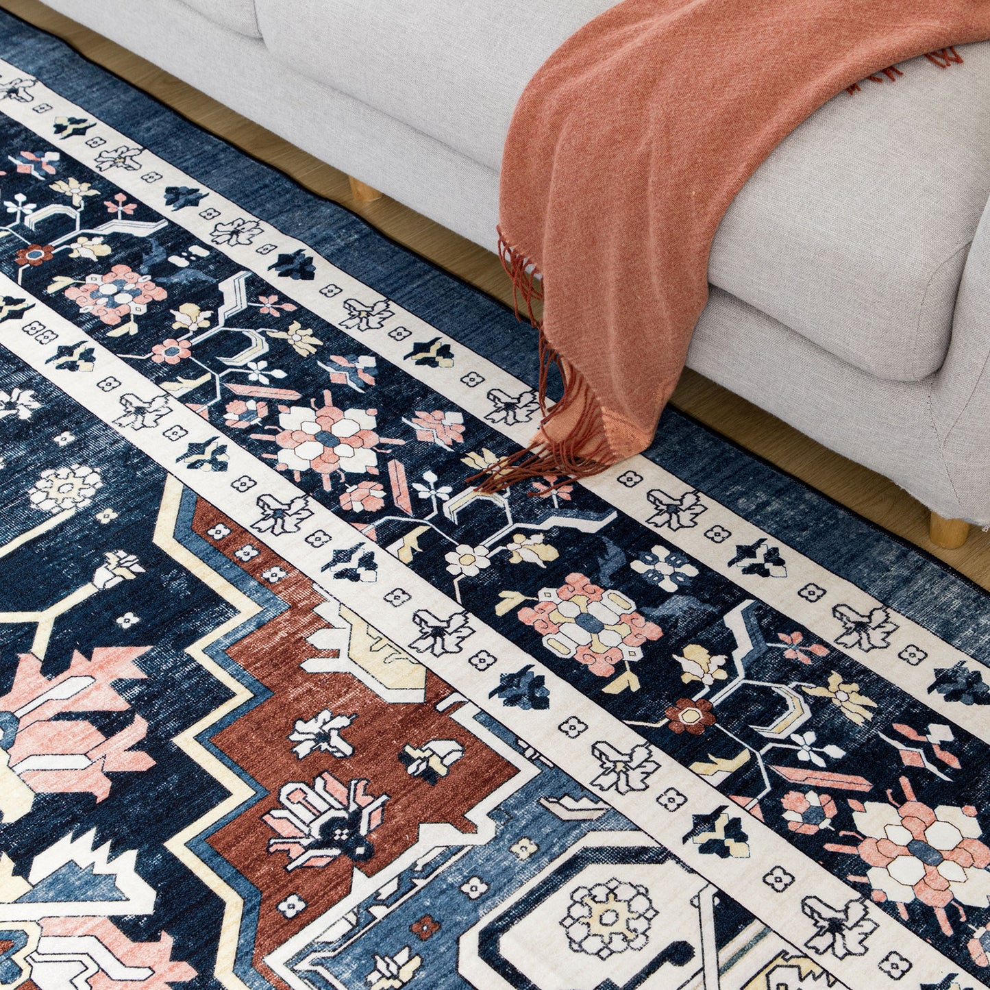 Machine Washable Rug - Midnight Navy - New Release Due November 2025