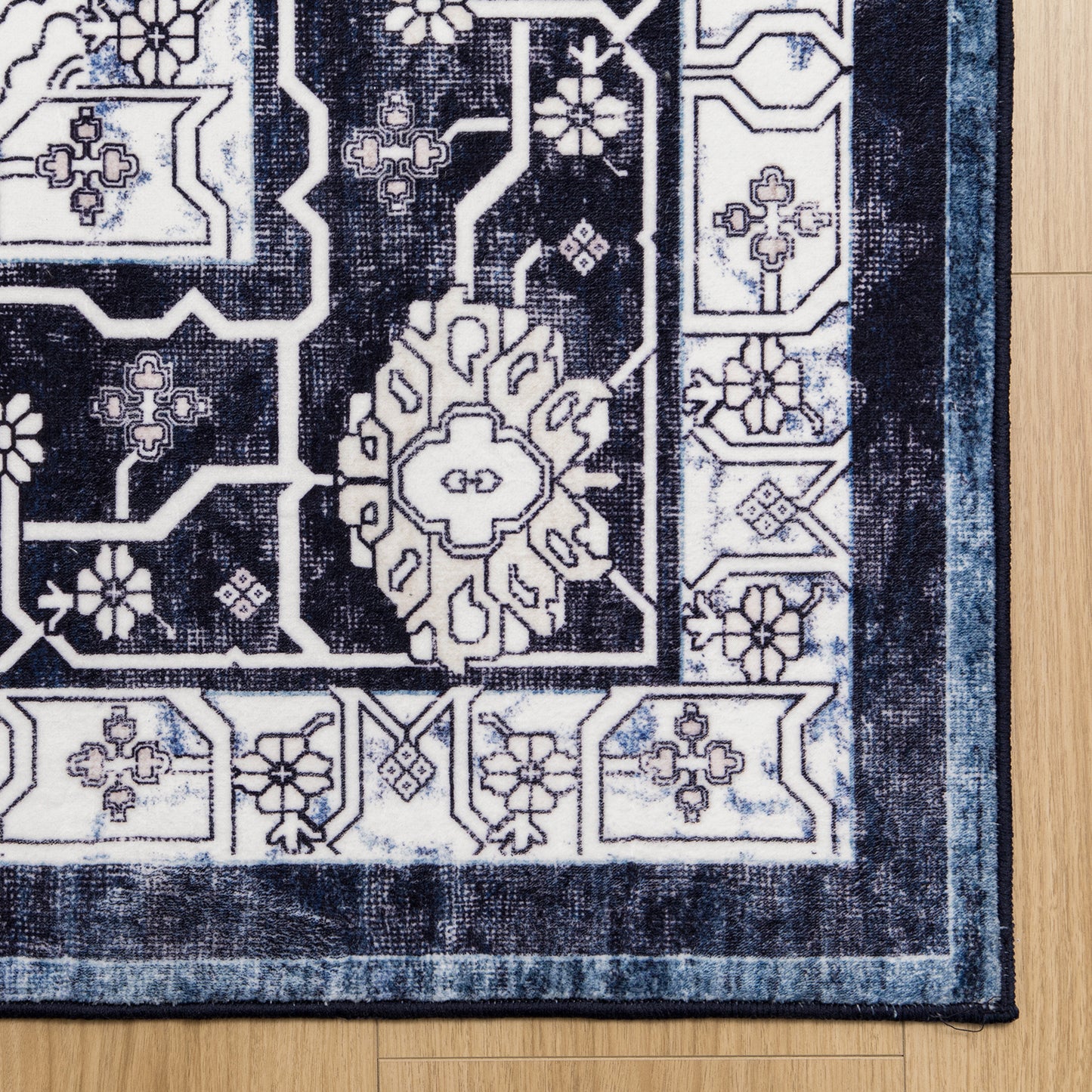 Machine Washable Rug - Vintage Midnight