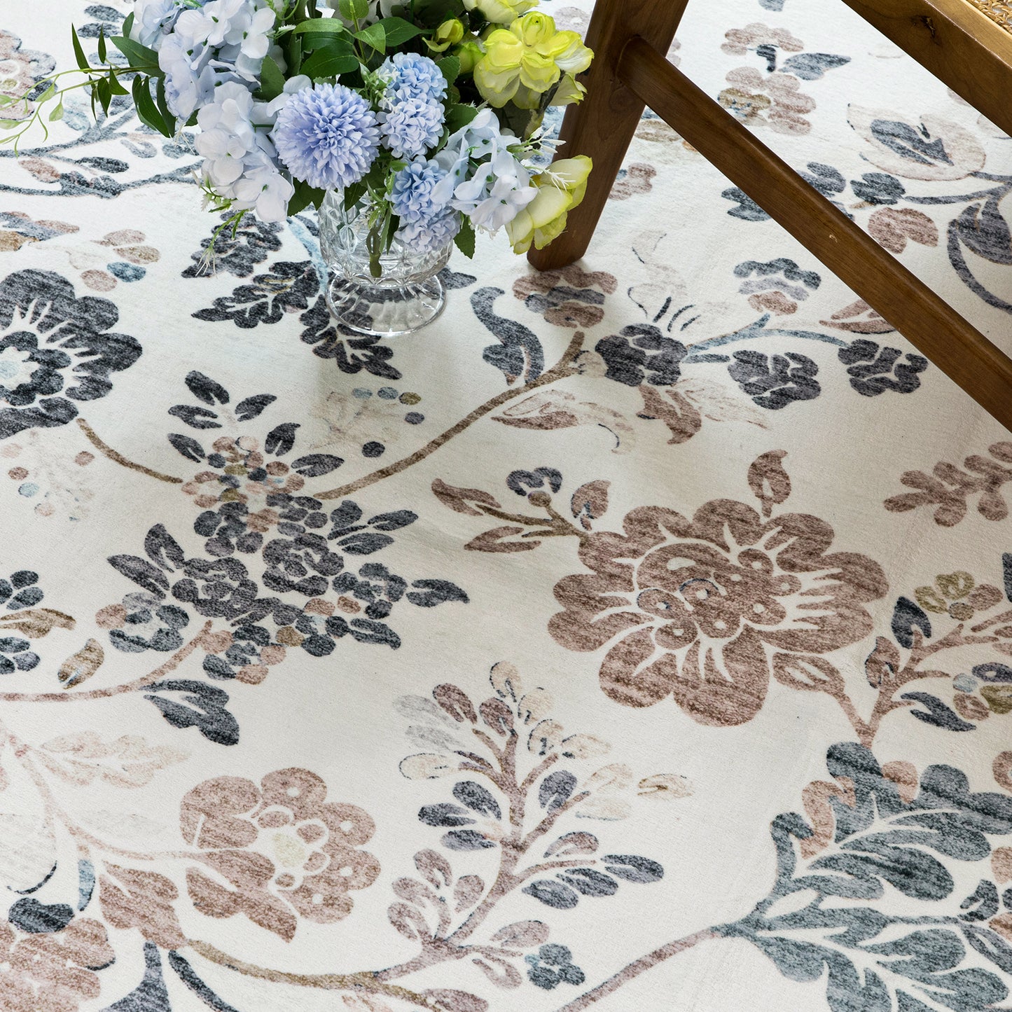 Machine Washable Rug - Spring Flora