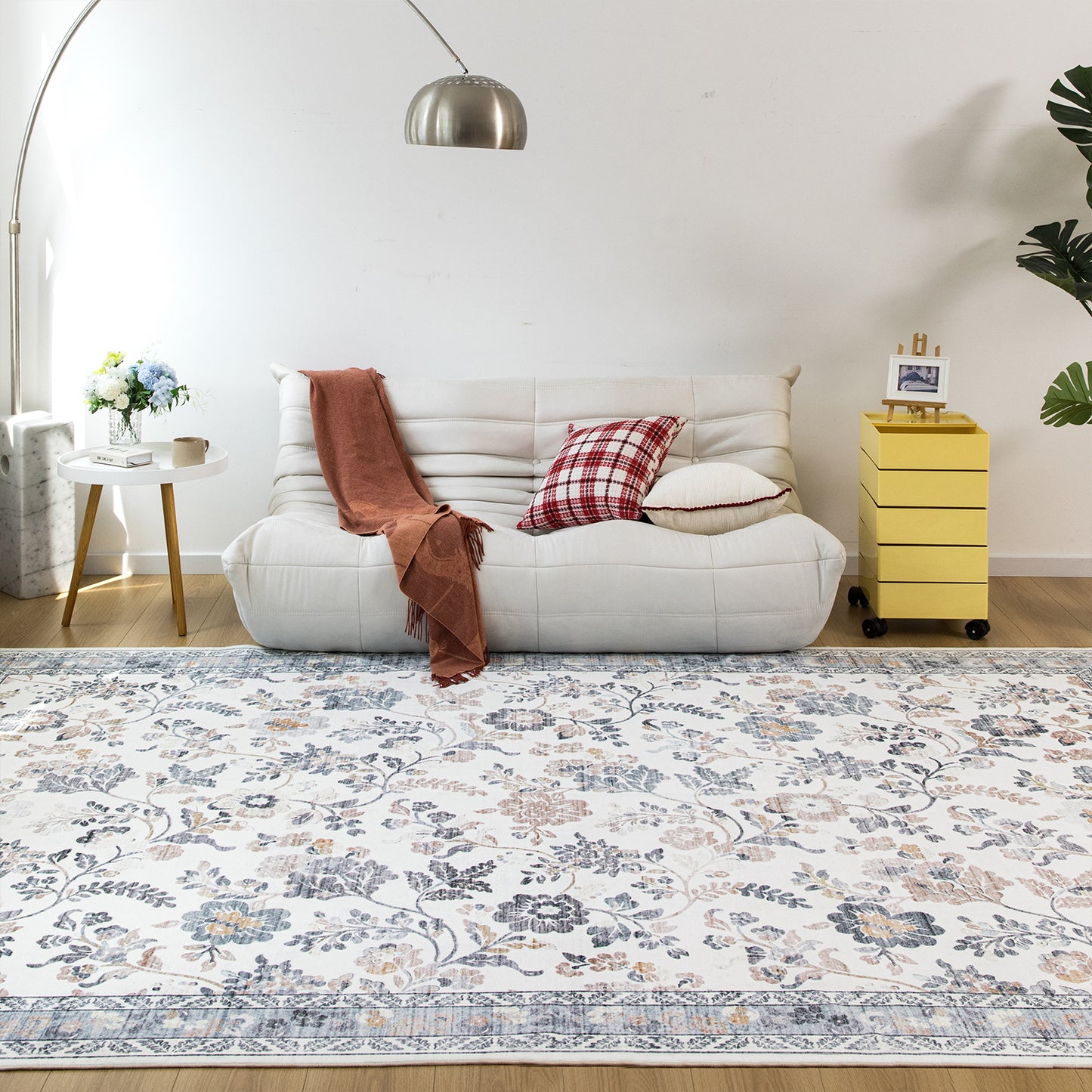 Machine Washable Rug - Spring Flora