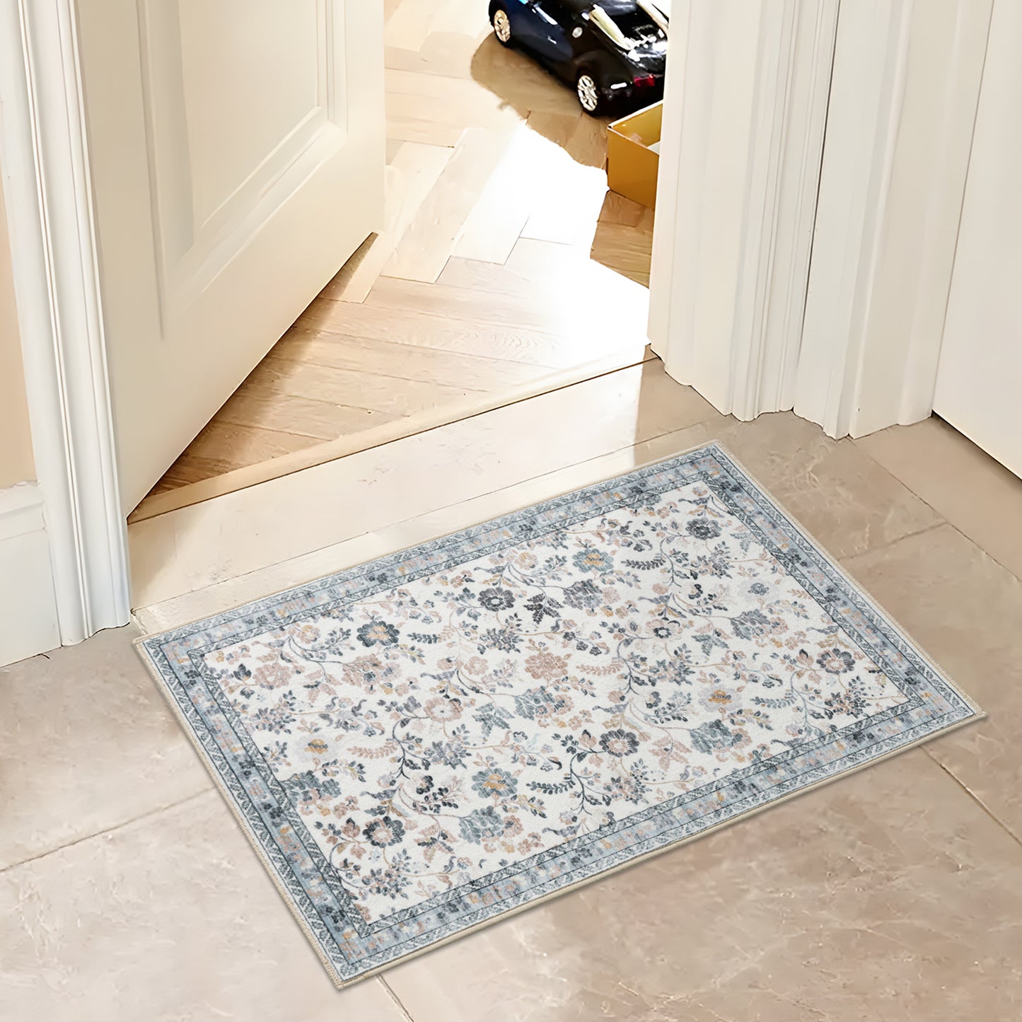 Machine Washable Rug - Spring Flora