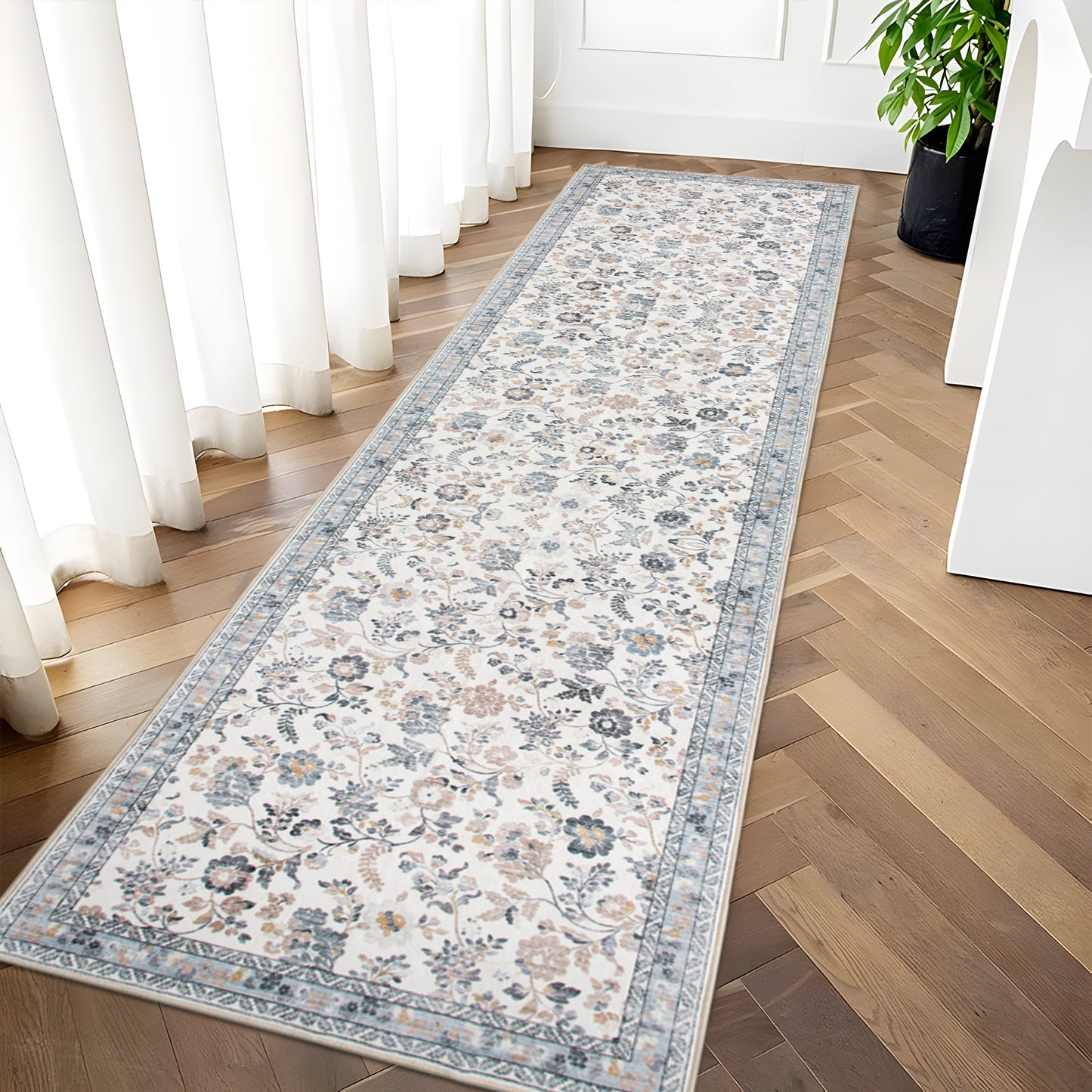 Machine Washable Rug - Spring Flora