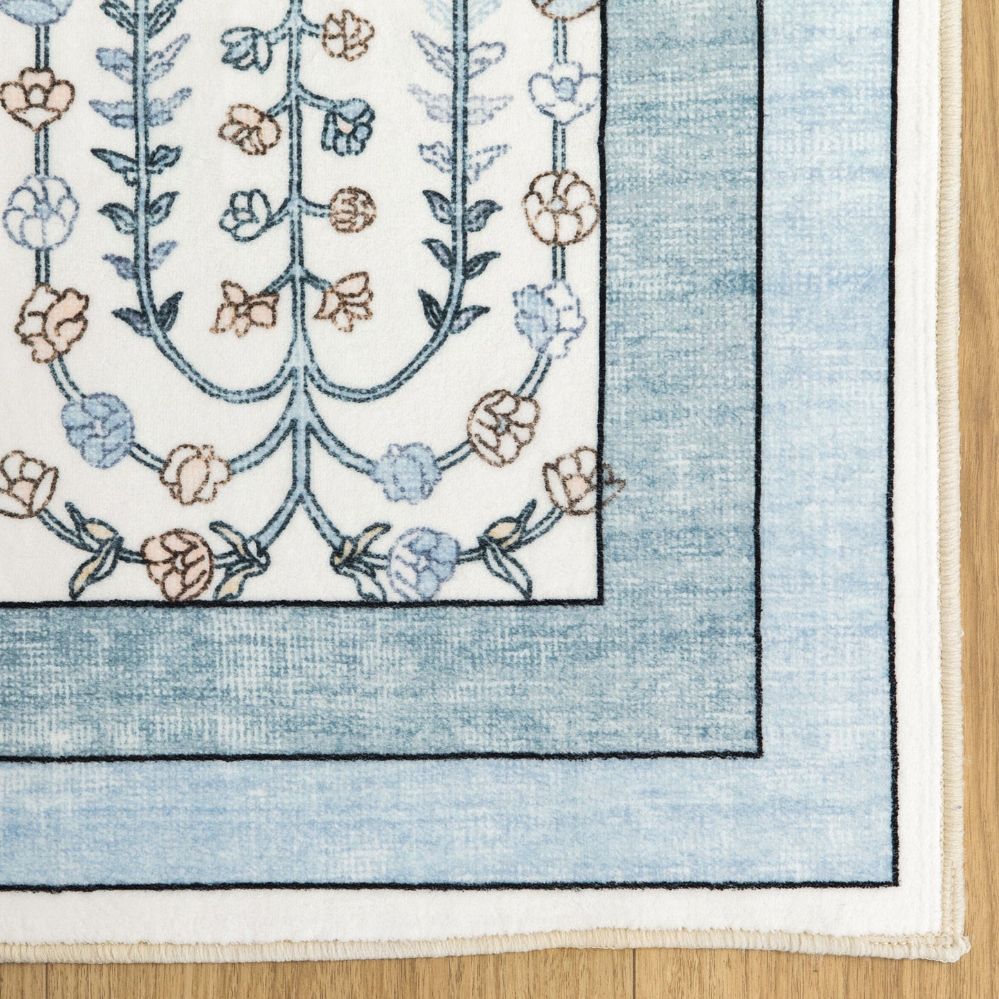 Machine Washable Rug - Vintage Vine