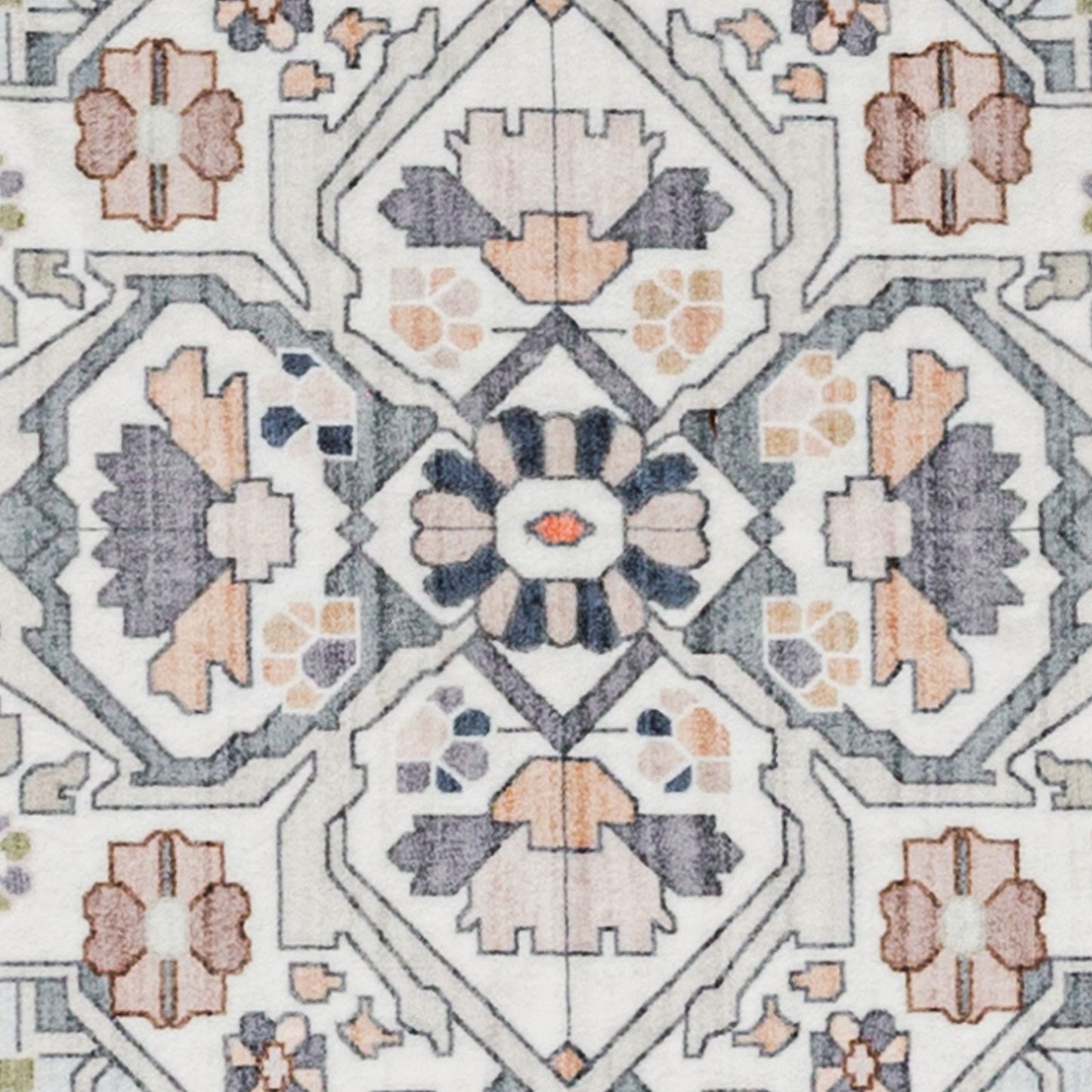 Machine Washable Rug - Mint Green