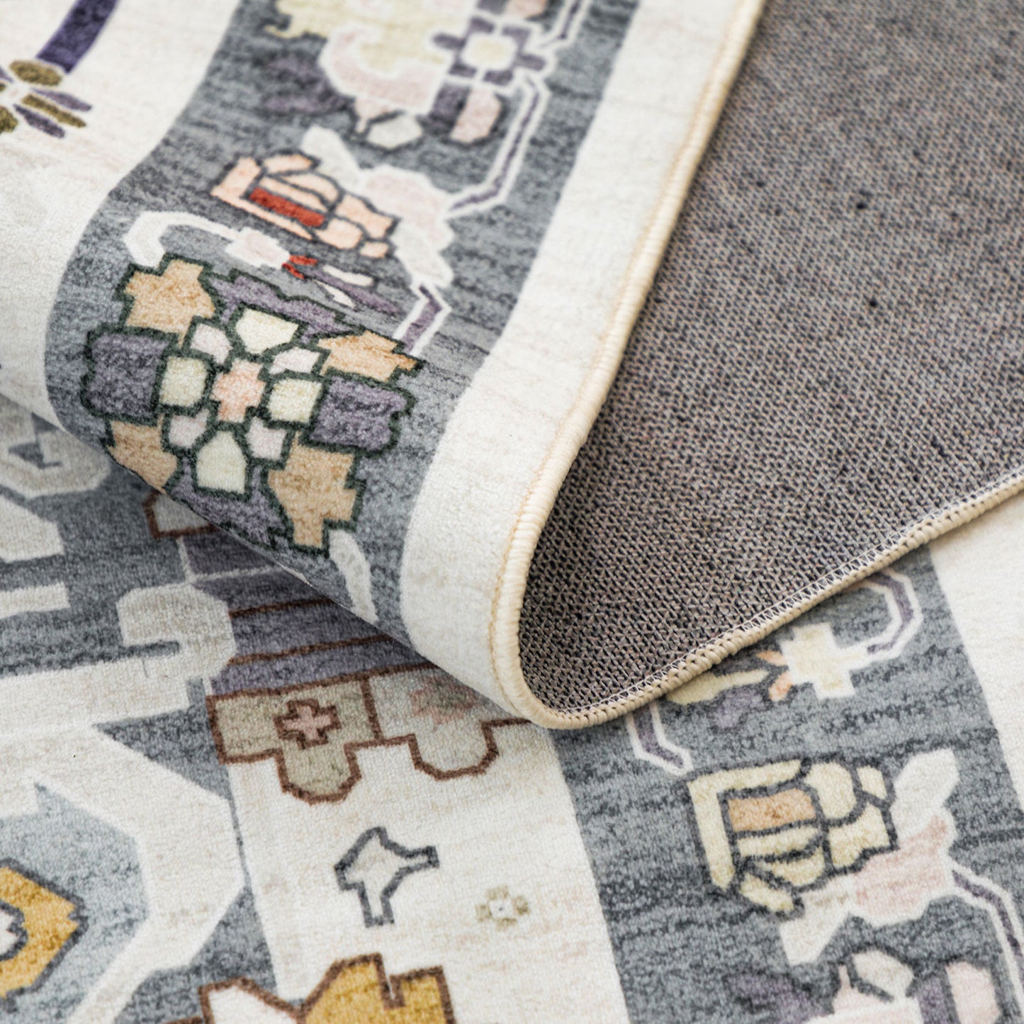 Machine Washable Rug - Mint Green