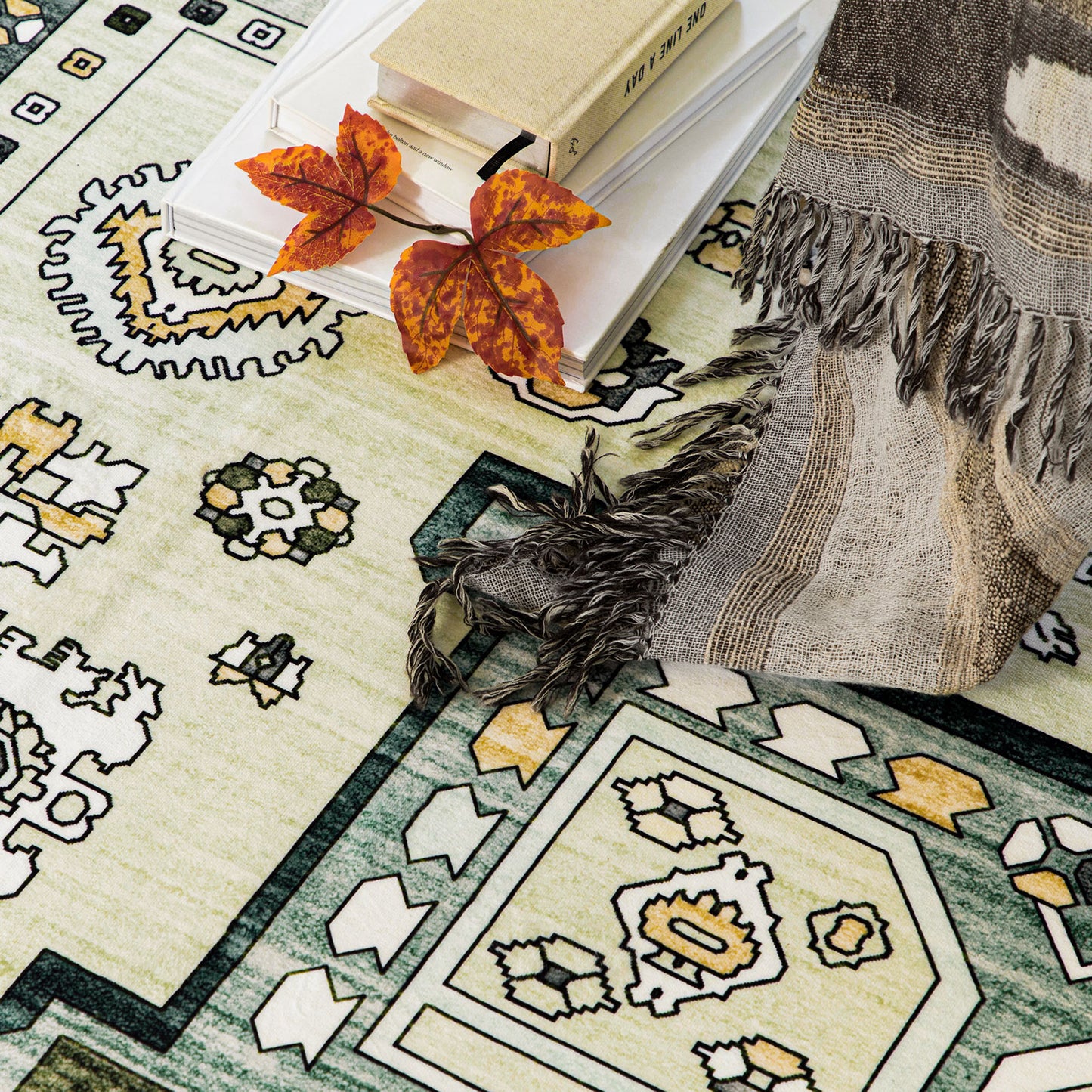 Machine Washable Rug - Golden Sage - New Release Due November 2025
