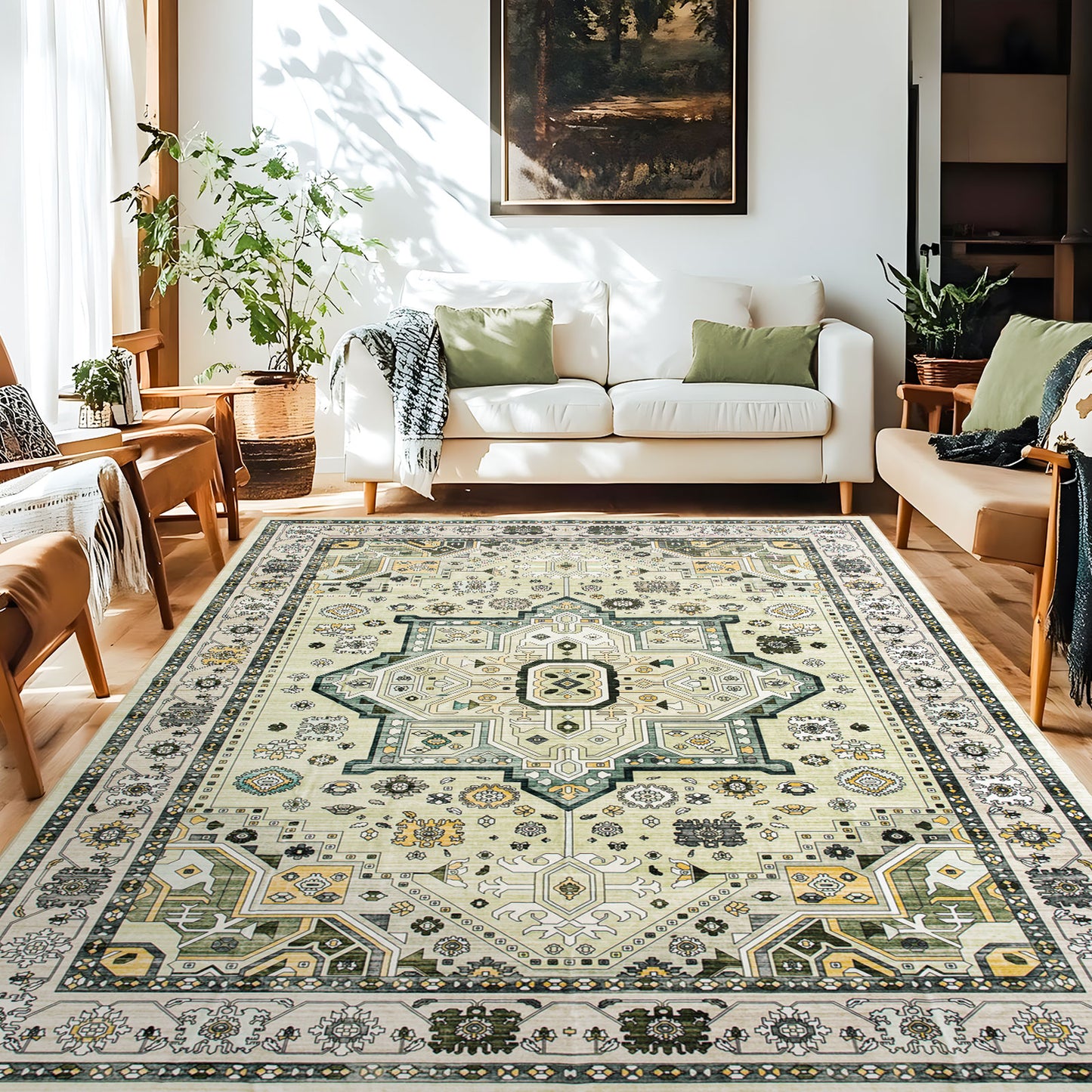 Machine Washable Rug - Golden Sage - New Release Due November 2025