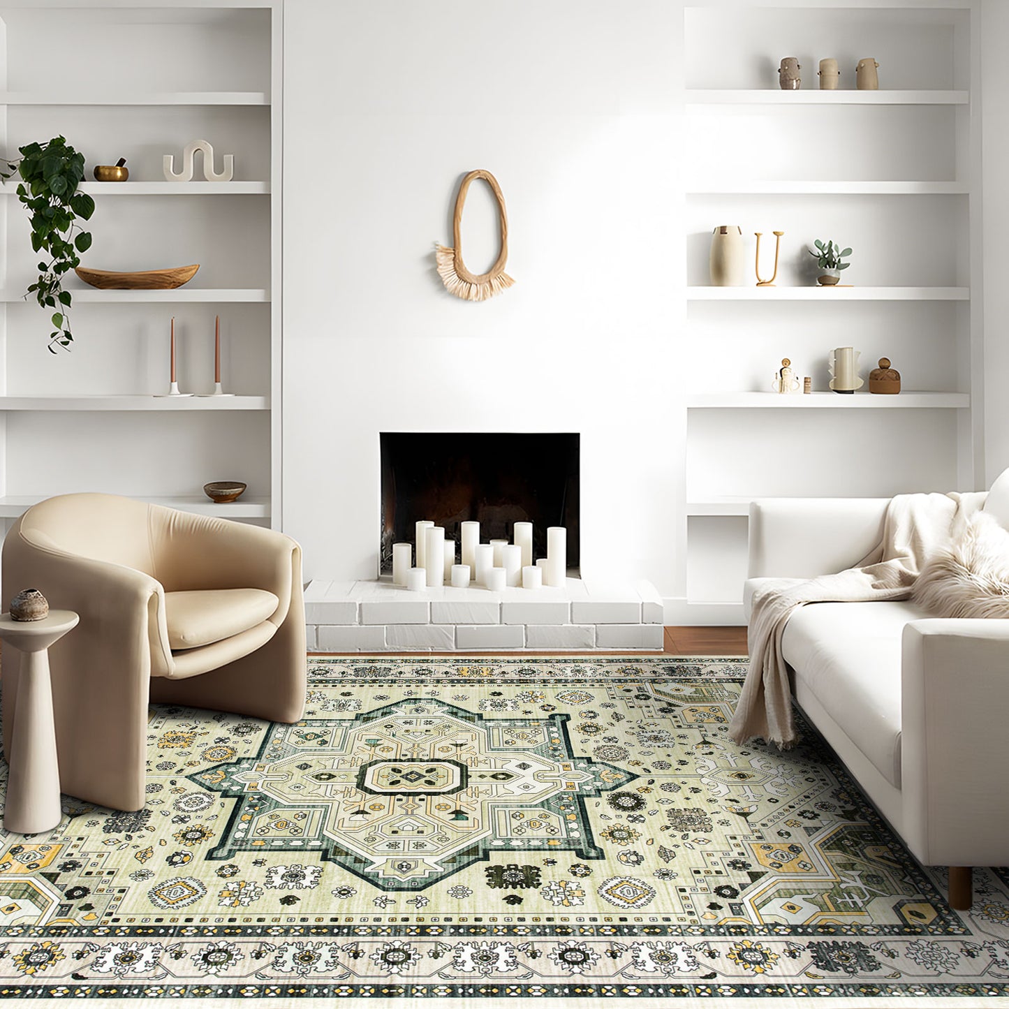 Machine Washable Rug - Golden Sage - New Release Due November 2025
