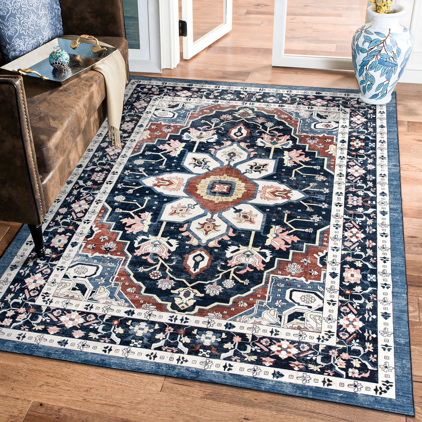 Machine Washable Rug - Midnight Navy - New Release Due November 2025