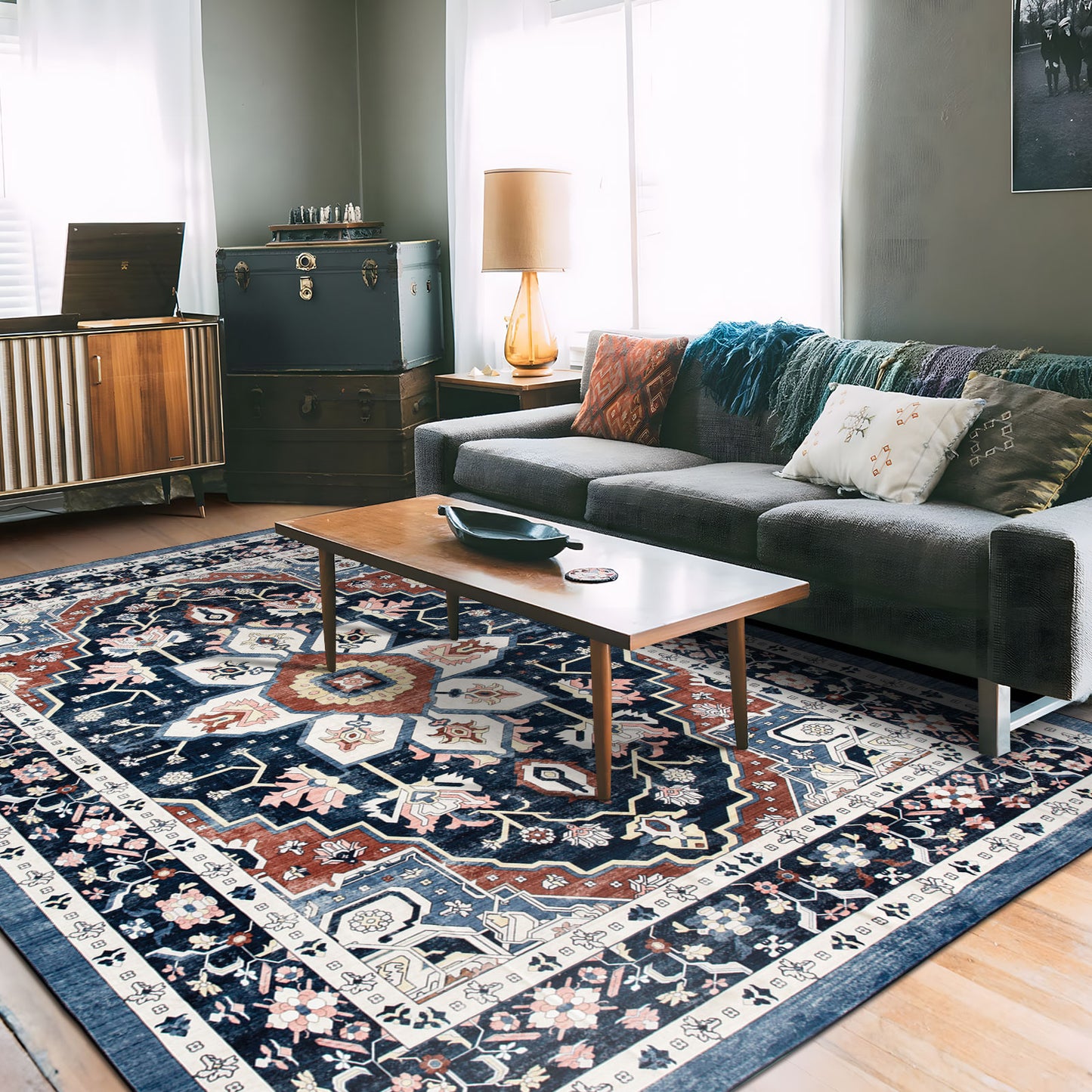 Machine Washable Rug - Midnight Navy - New Release Due November 2025