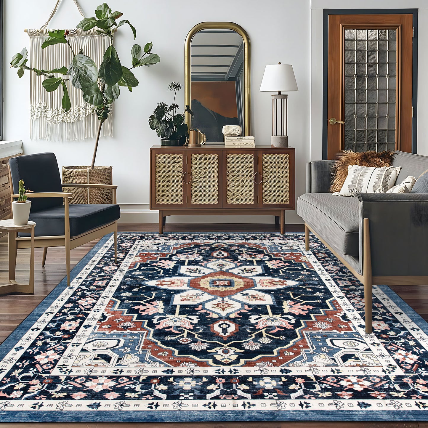 Machine Washable Rug - Midnight Navy - New Release Due November 2025