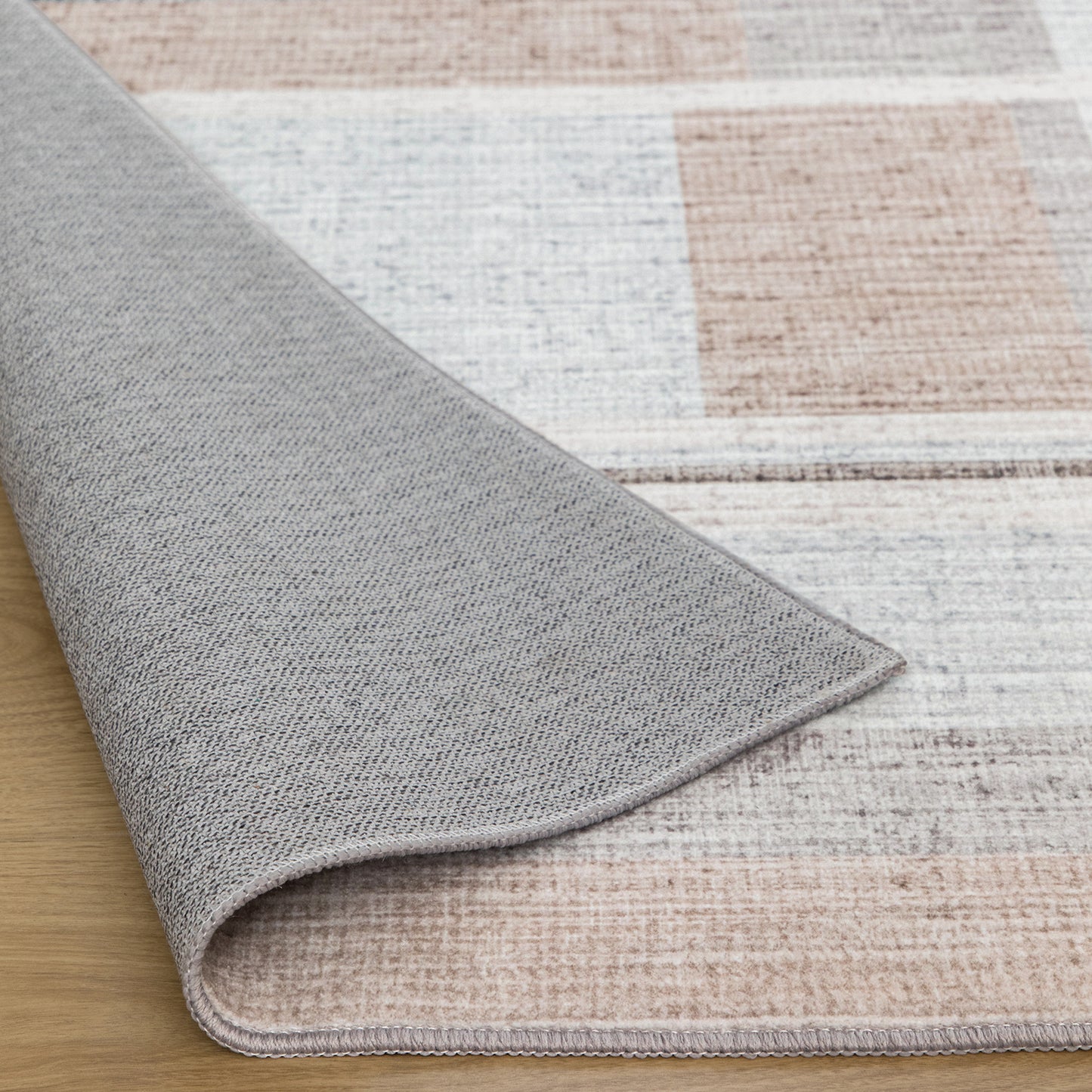 Machine Washable Rug - Abstract Terra