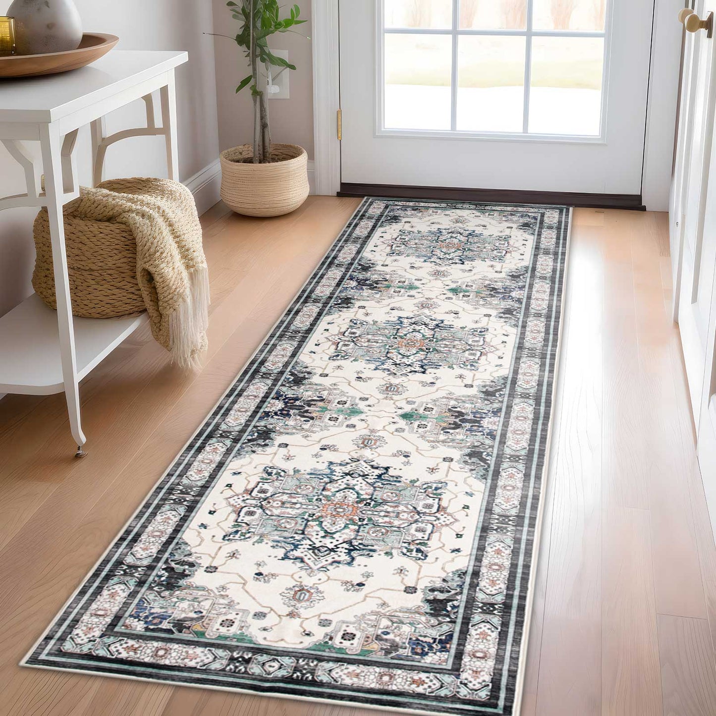 Machine Washable Rug - Vintage Mist
