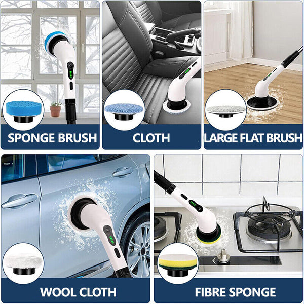 Rechargeable Turbo Scrubber