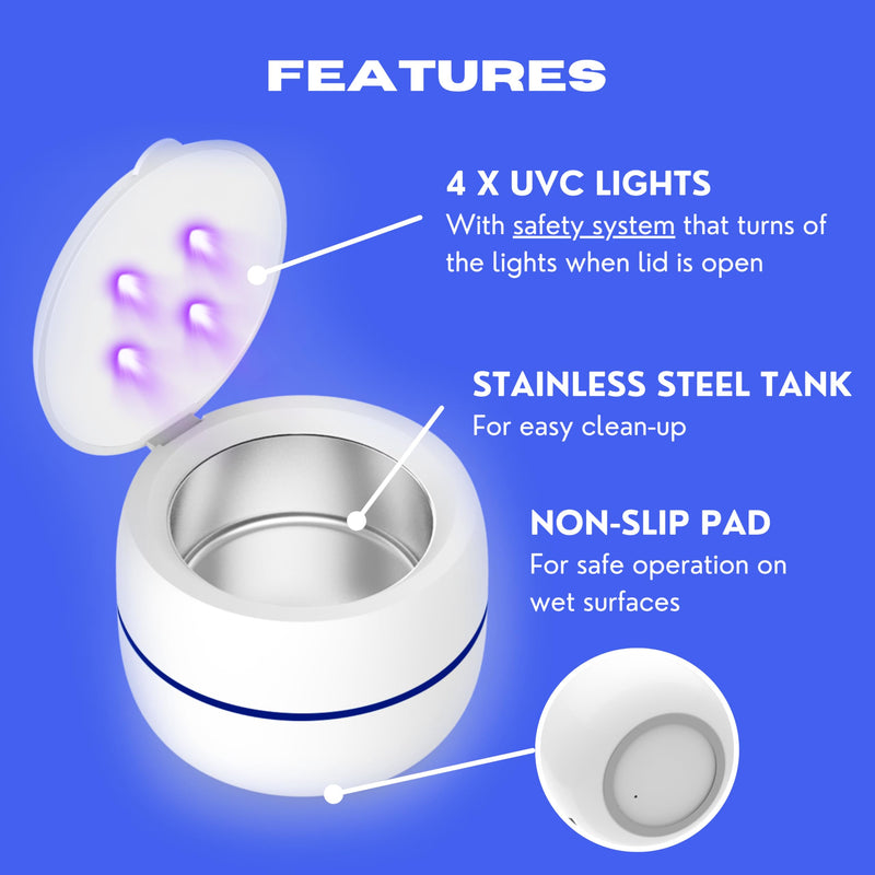 Ultrasonic UV Dental Cleaner