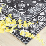 Machine Washable Rug - Charcoal Grey