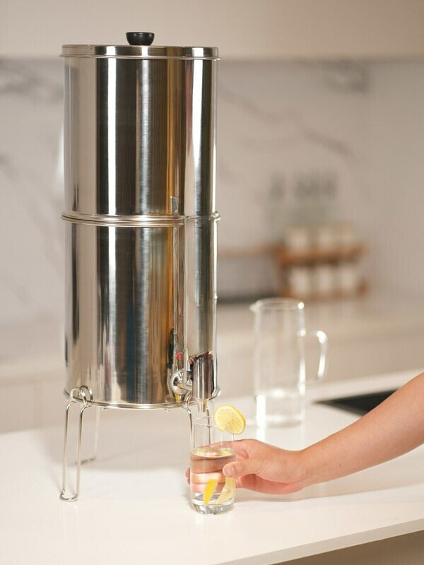 Stainless Steel Gravity Water Filter