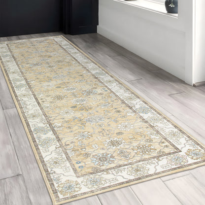 Machine Washable Rug - Isla Gold
