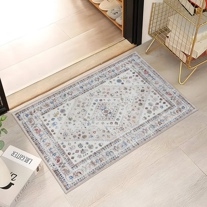Machine Washable Rug - Faded Beige
