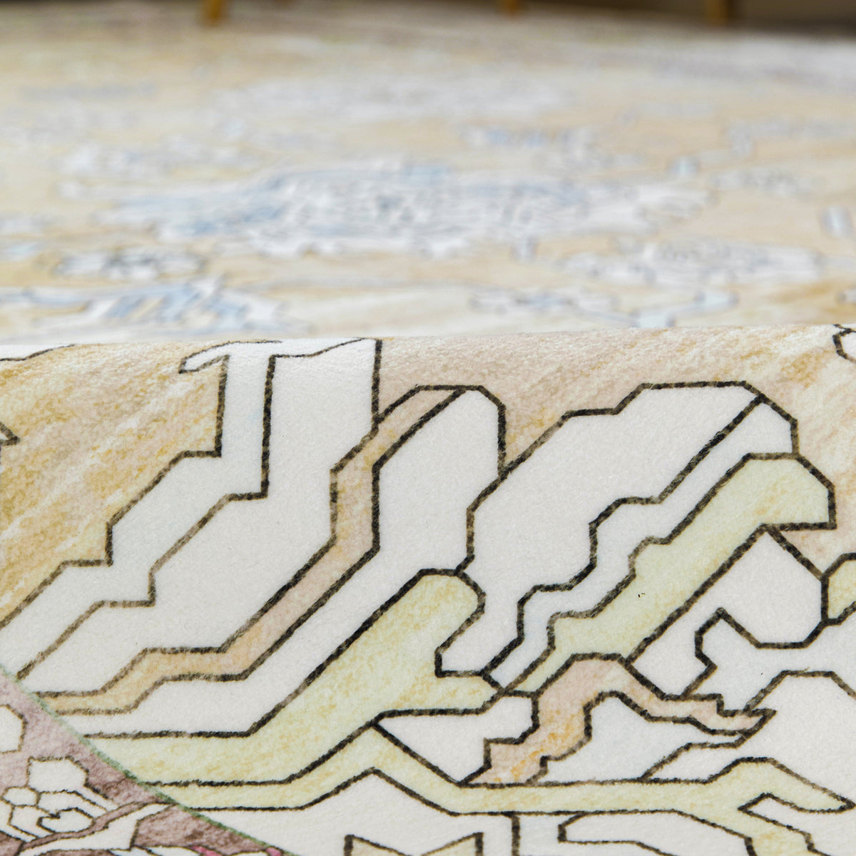 Machine Washable Rug - Isla Gold