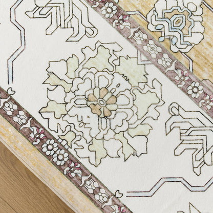 Machine Washable Rug - Isla Gold