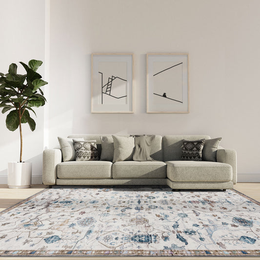 Machine Washable Rug - Oak & Sky