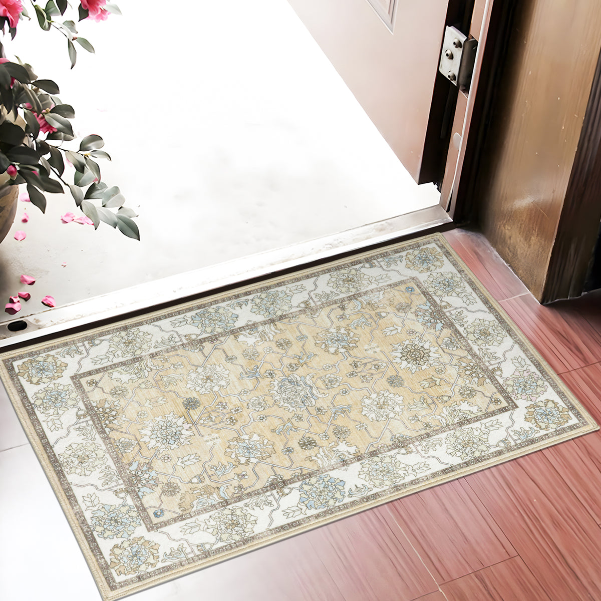 Machine Washable Rug - Isla Gold