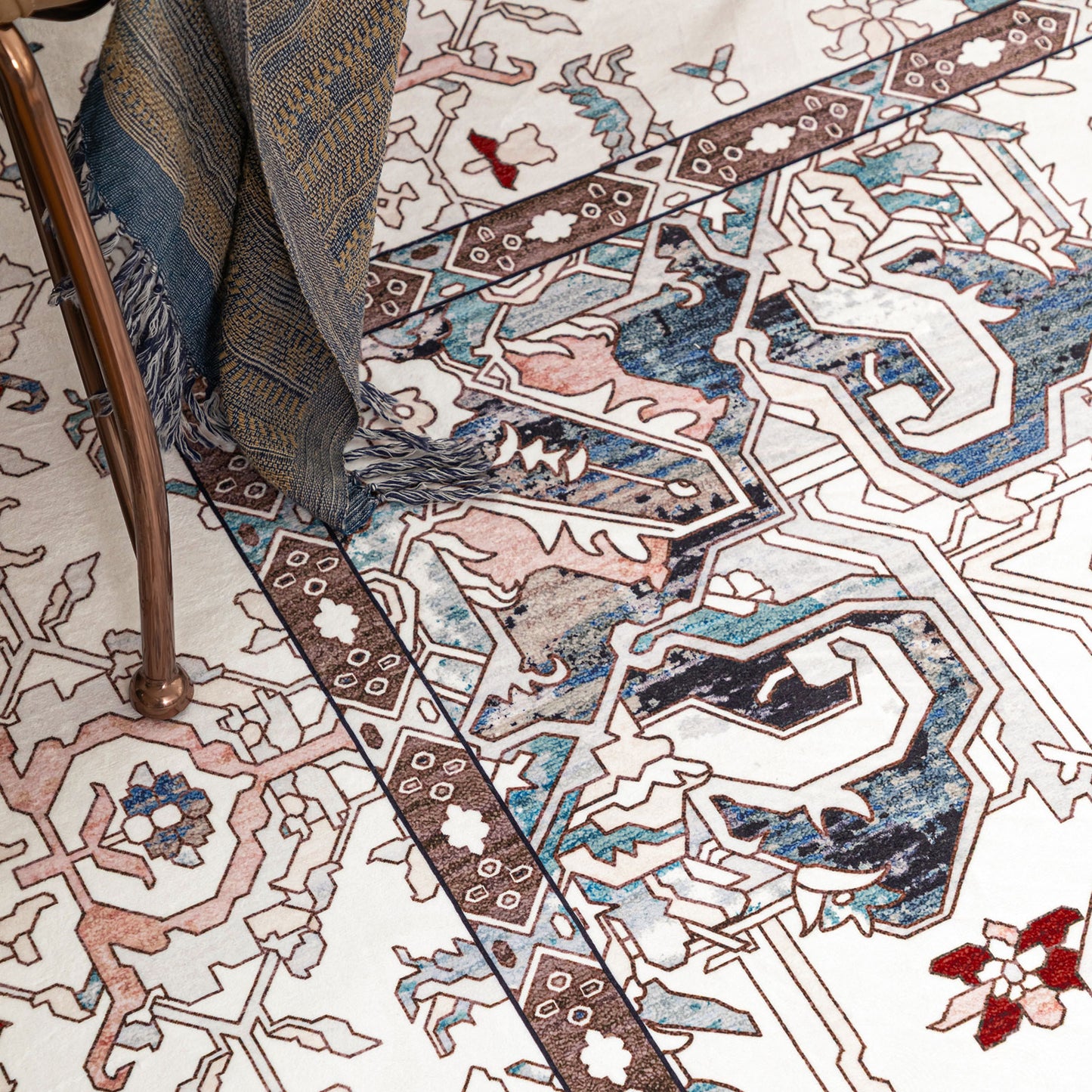 Machine Washable Rug - Vintage Hazel