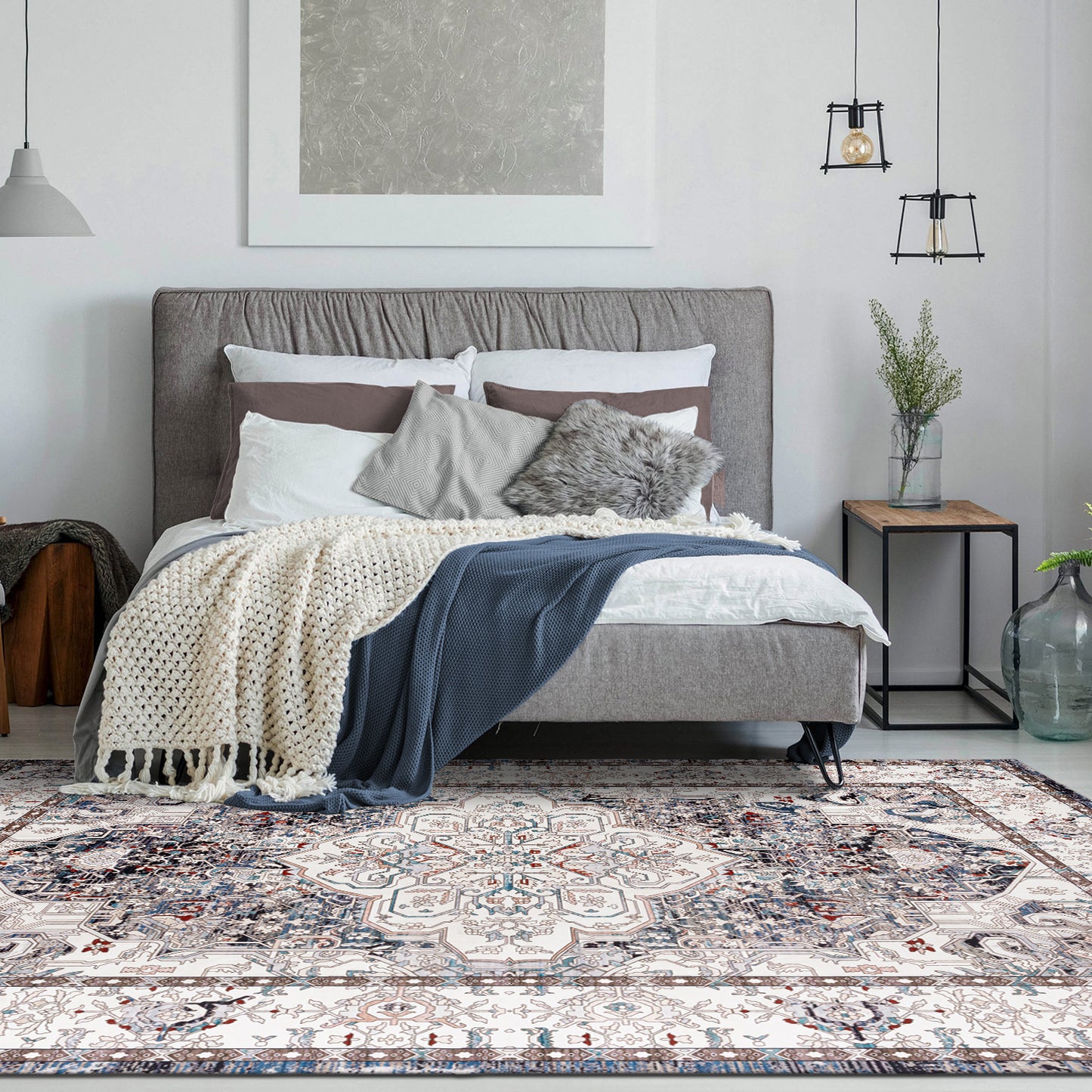 Machine Washable Rug - Vintage Hazel