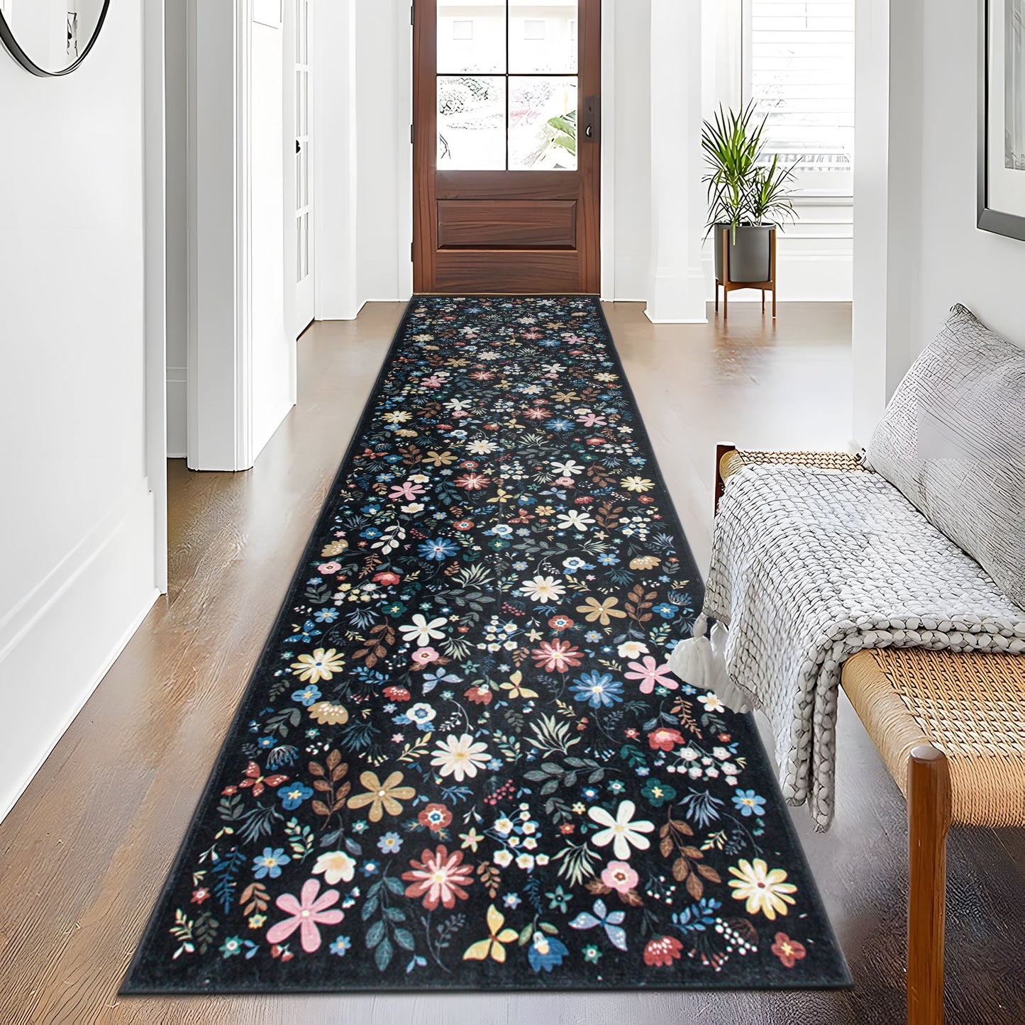 Machine Washable Rug - Enchanted Bloom