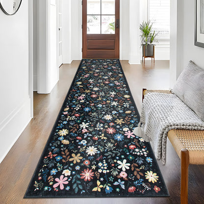 Machine Washable Rug - Enchanted Bloom