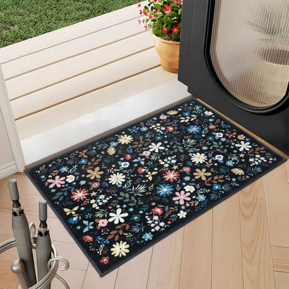Machine Washable Rug - Enchanted Bloom
