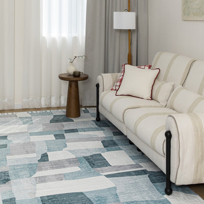 Machine Washable Rug - Abstract Celeste