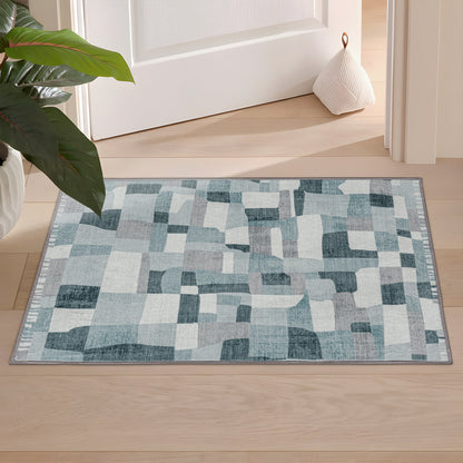 Machine Washable Rug - Abstract Celeste