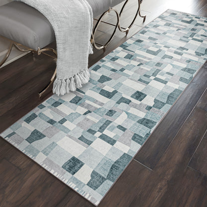 Machine Washable Rug - Abstract Celeste
