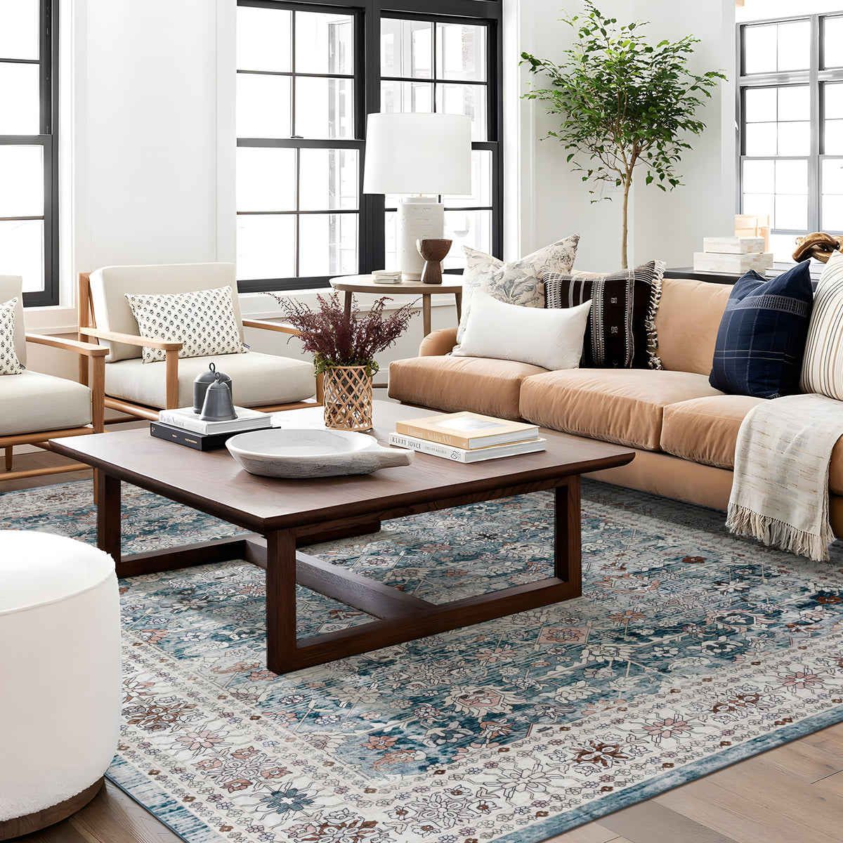 Machine Washable Rug - Vintage Harbour