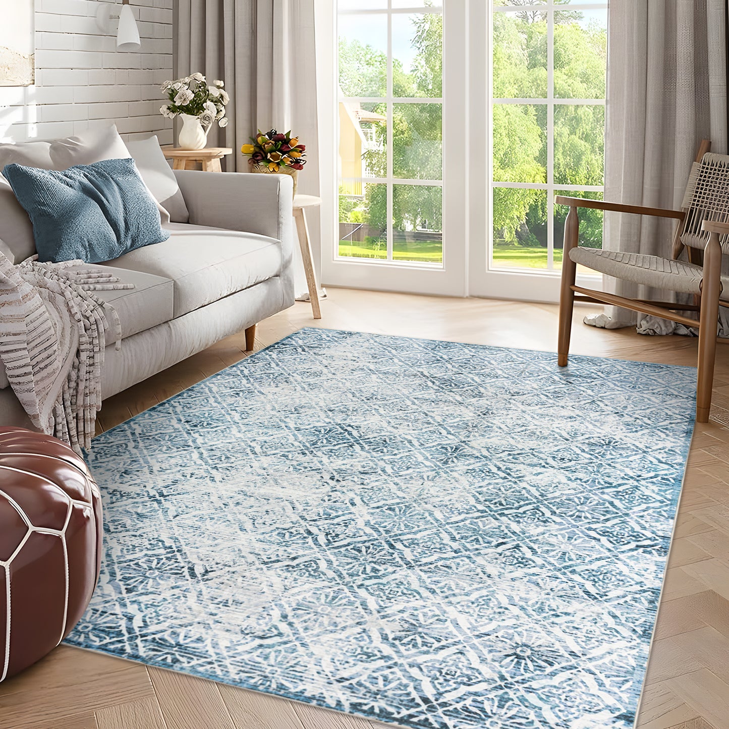 Machine Washable Rug - Habour Haze