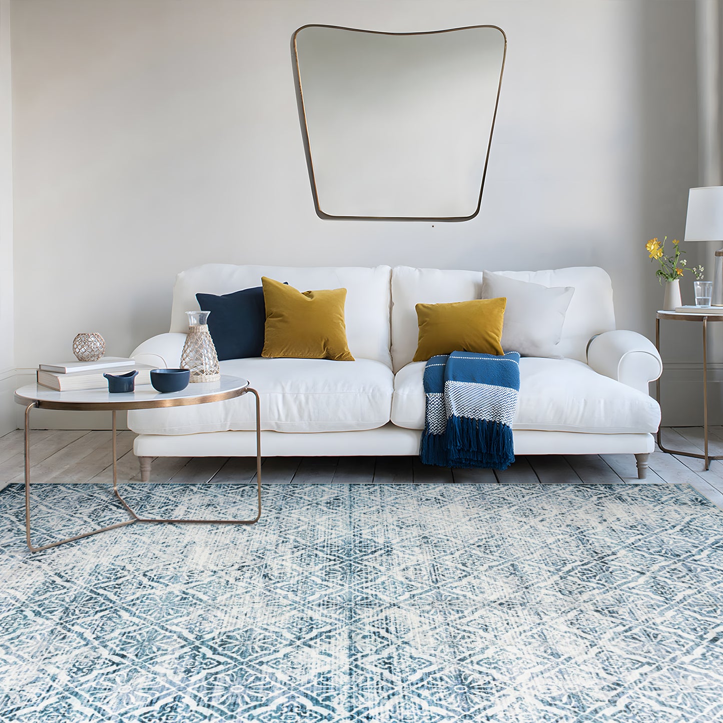 Machine Washable Rug - Habour Haze