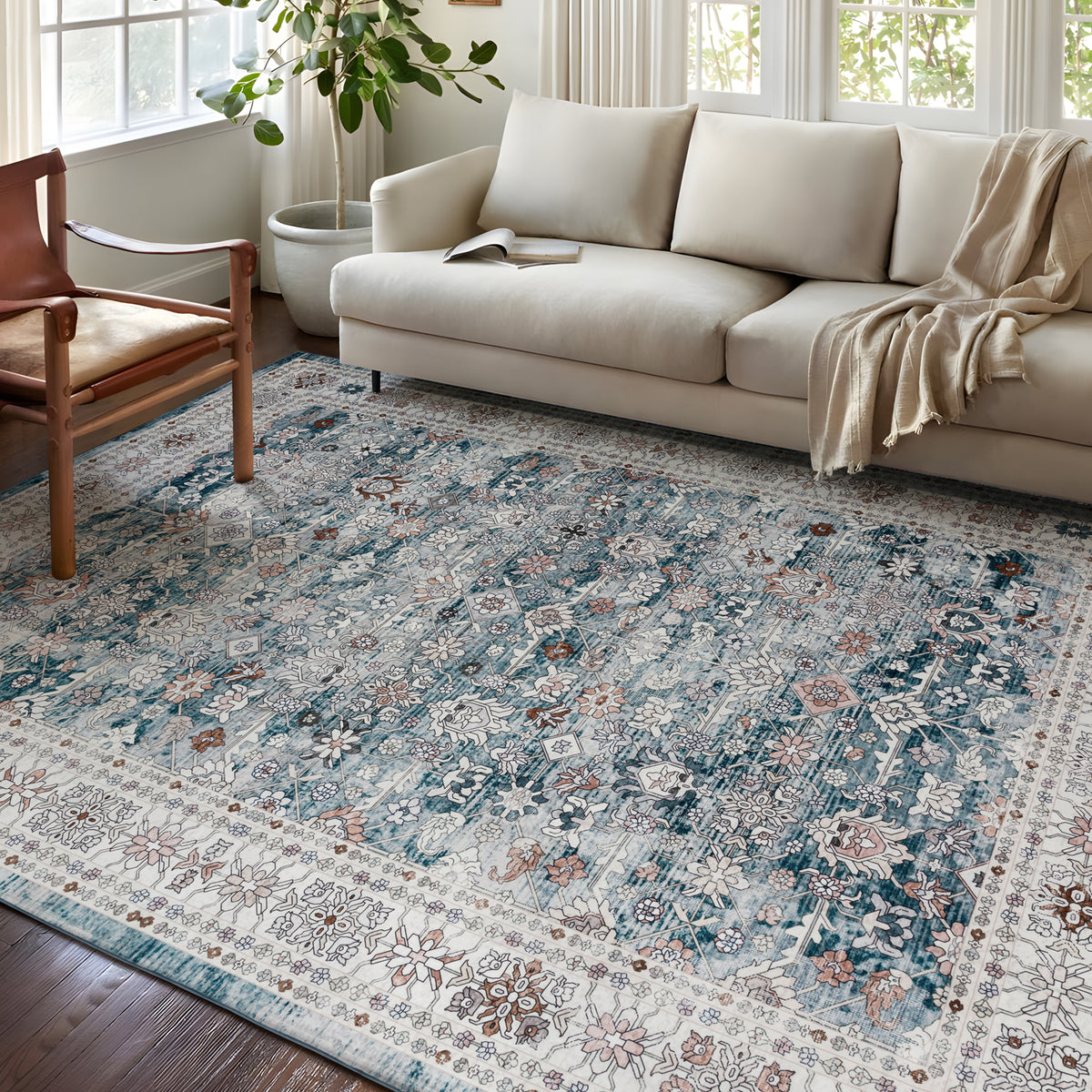 Machine Washable Rug - Vintage Harbour