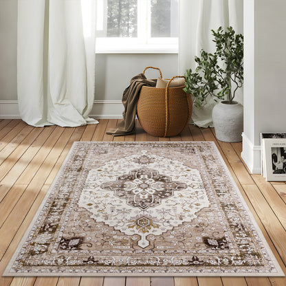 Machine Washable Rug - Hertiage Oak