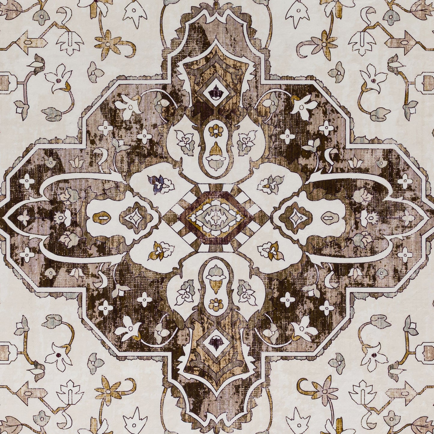 Machine Washable Rug - Hertiage Oak