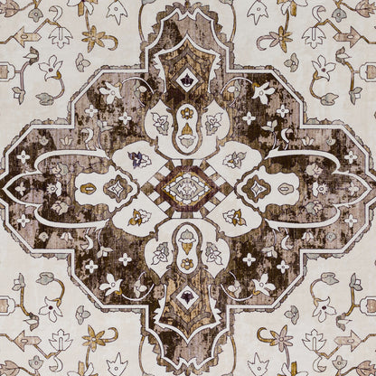 Machine Washable Rug - Hertiage Oak