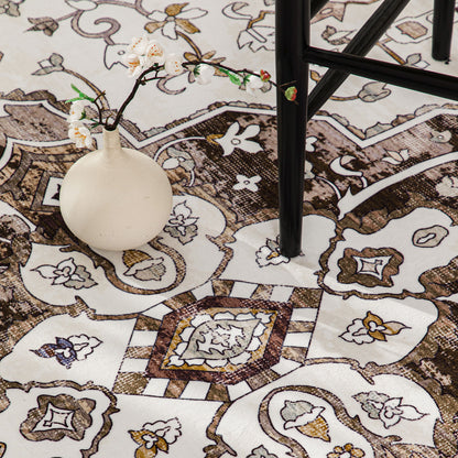 Machine Washable Rug - Hertiage Oak