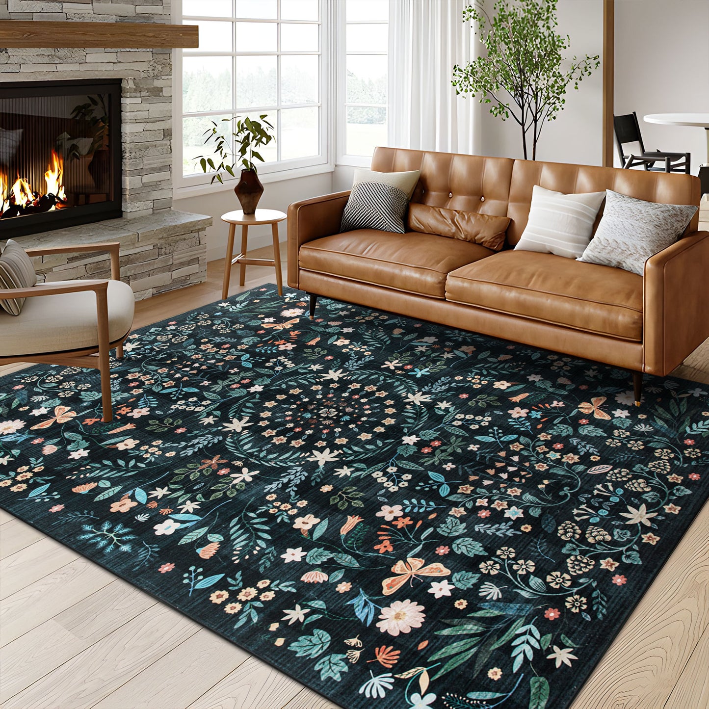 Machine Washable Rug - Enchanted Grove