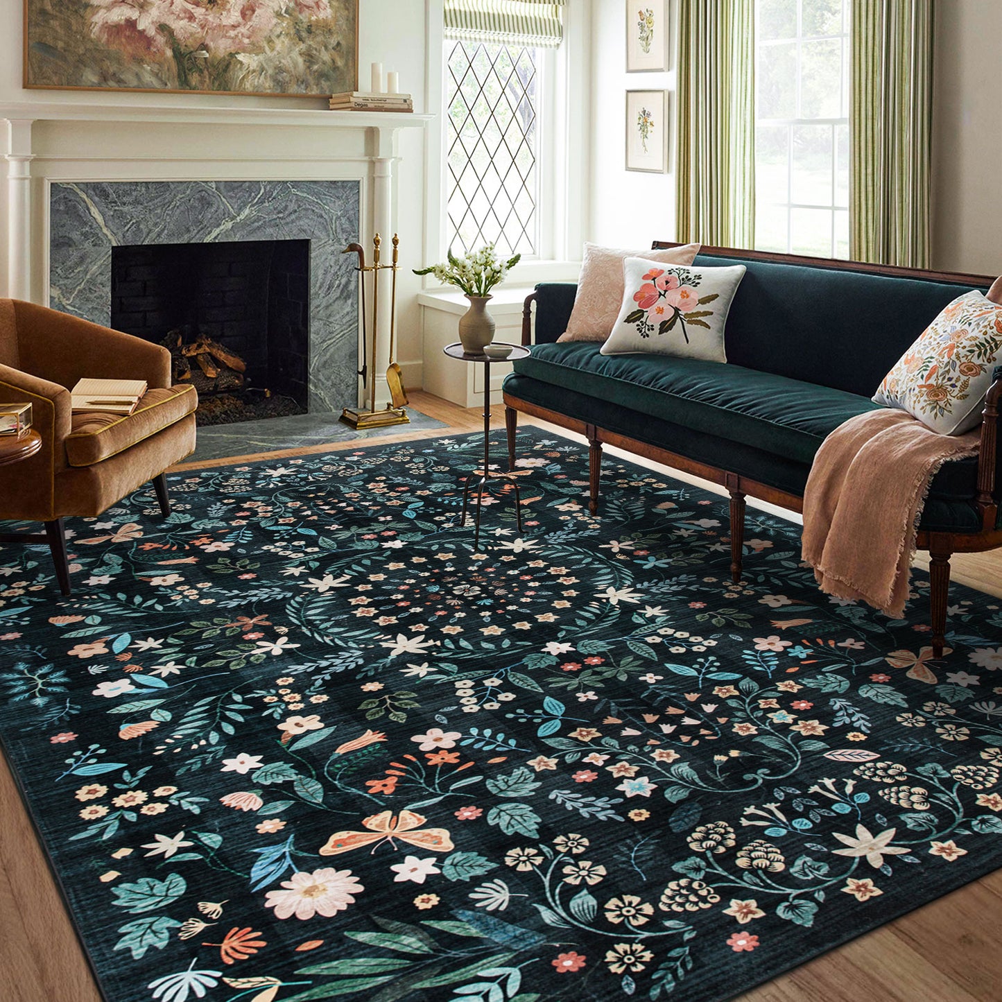 Machine Washable Rug - Enchanted Grove