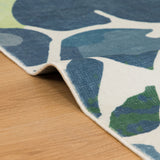 Machine Washable Rug - Lime Green