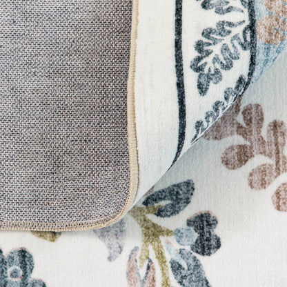 Machine Washable Rug - Spring Flora