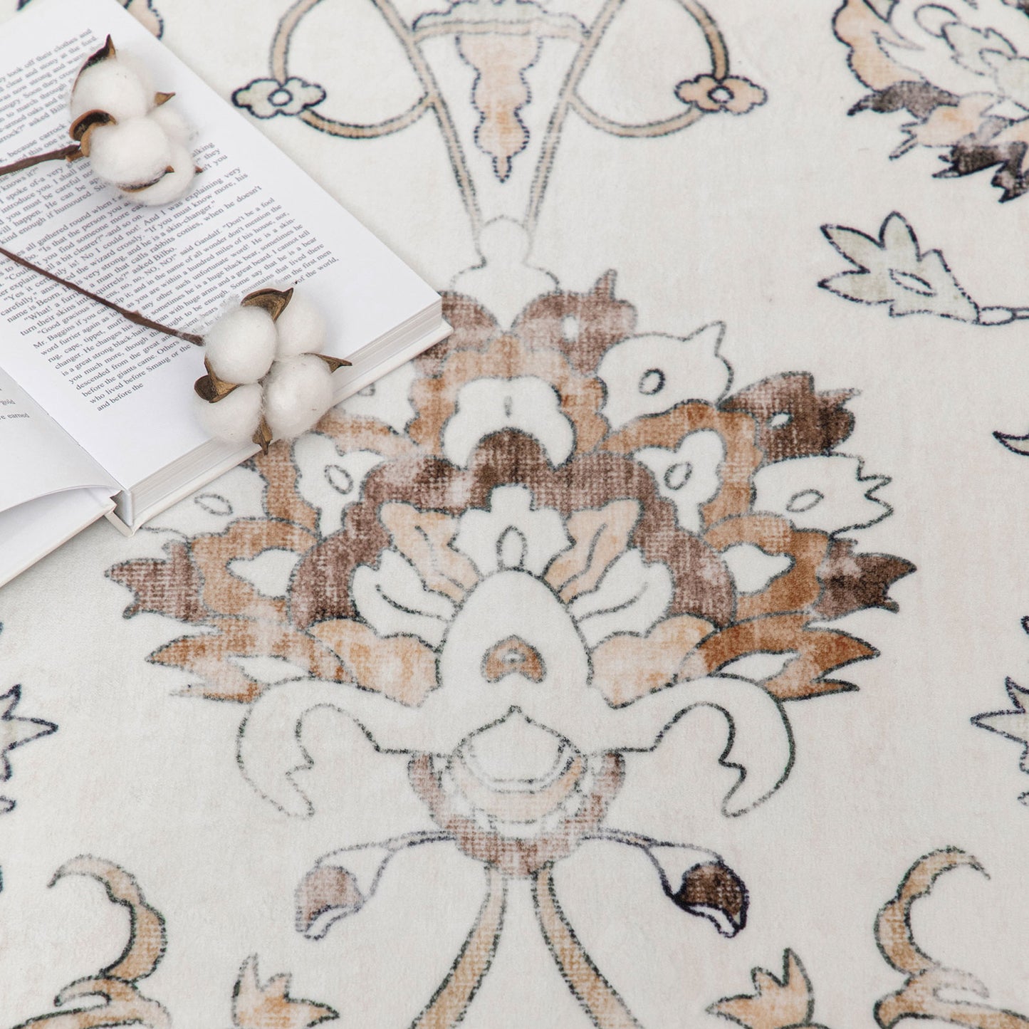Machine Washable Rug - Sage Green